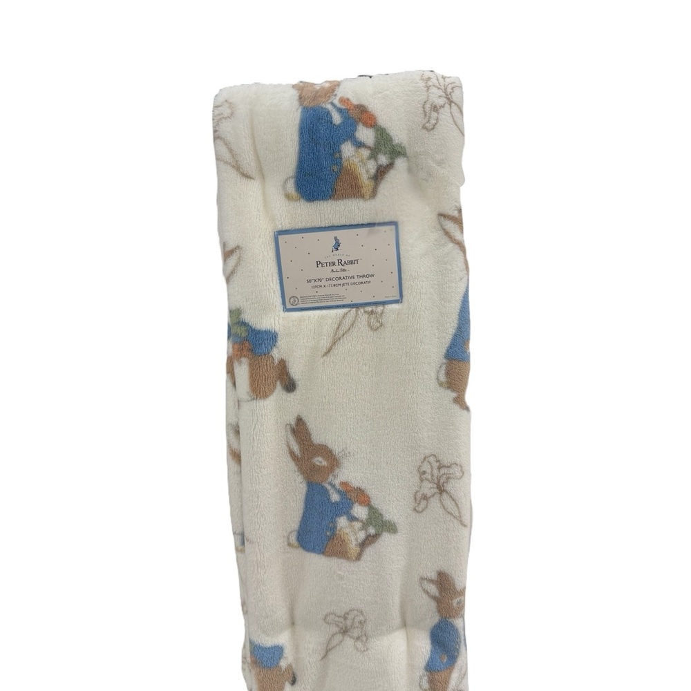 Peter Rabbit Blanket soft plush blanket NEW Easter
Blanket baby blanket